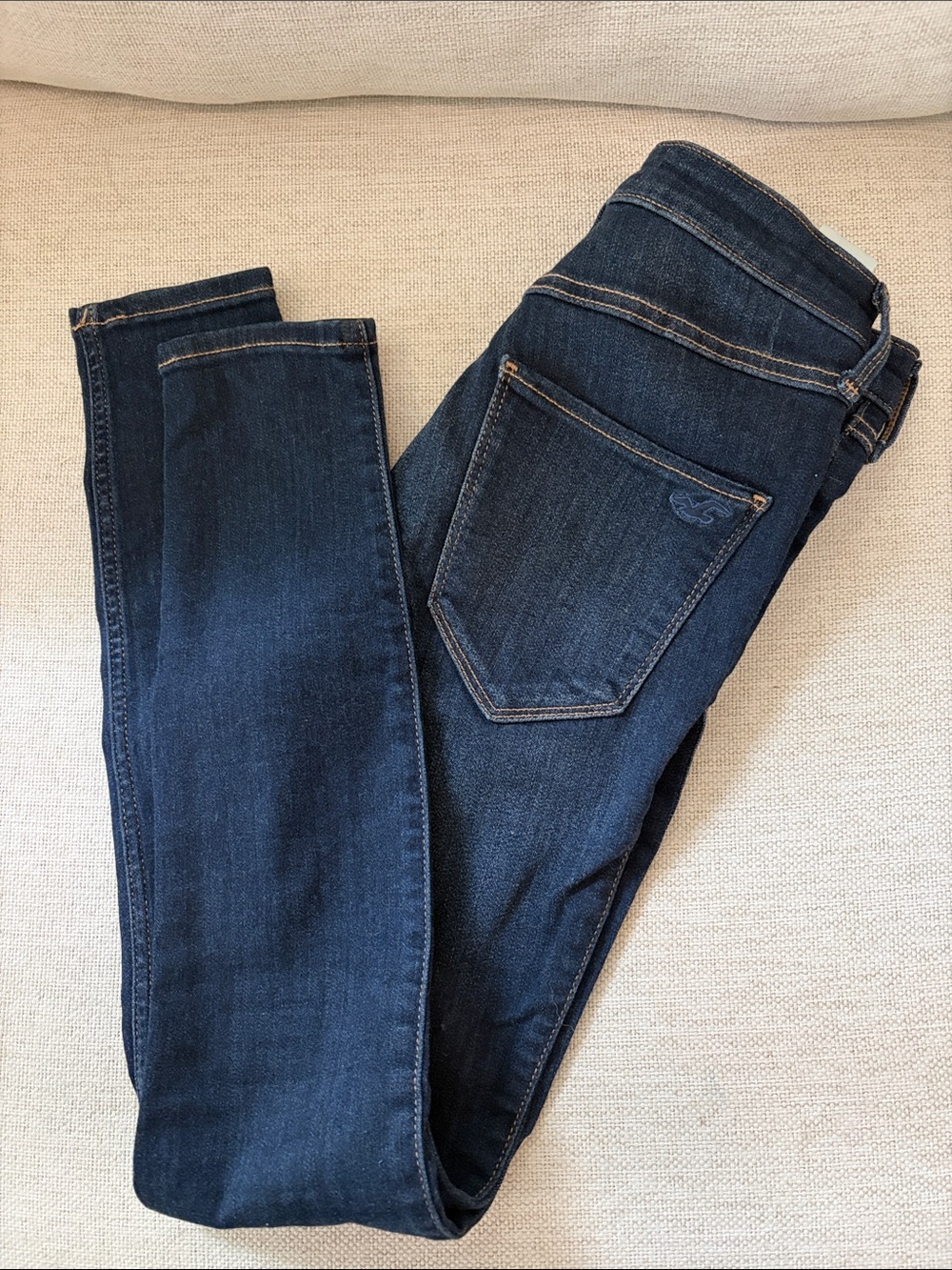 Hollister Dark Indigo Skinny Jeans